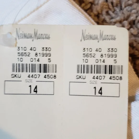 Vintage Escada White Jeans - Picture 4 of 13